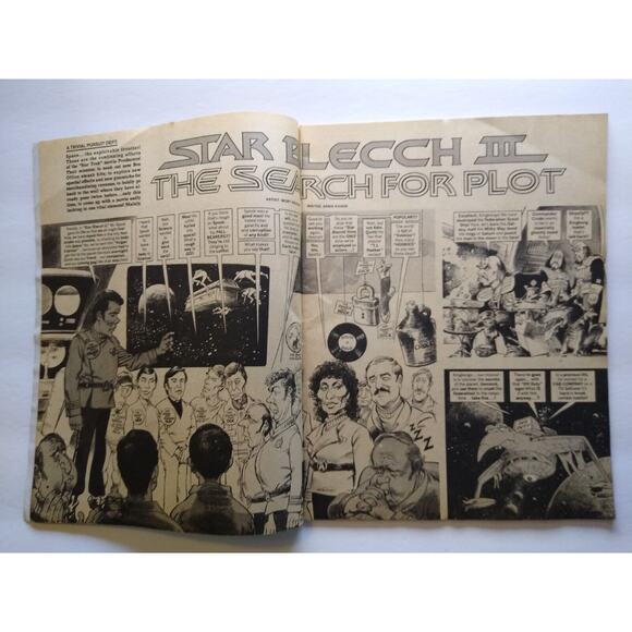 MAD Magazine Dec 1984 Issue No 251 Michael Jackson Webster Star Trek Parody - Picture 4 of 7